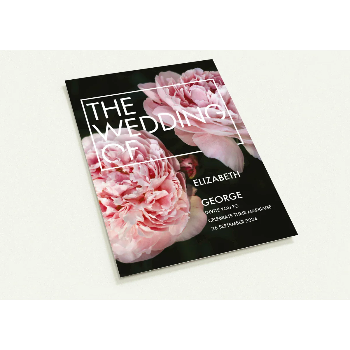 Peony Grace Invite