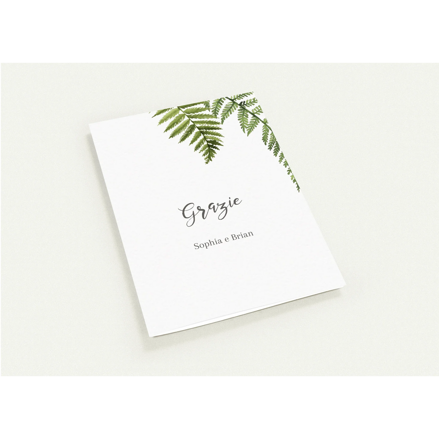 Fernwood Thank You Card