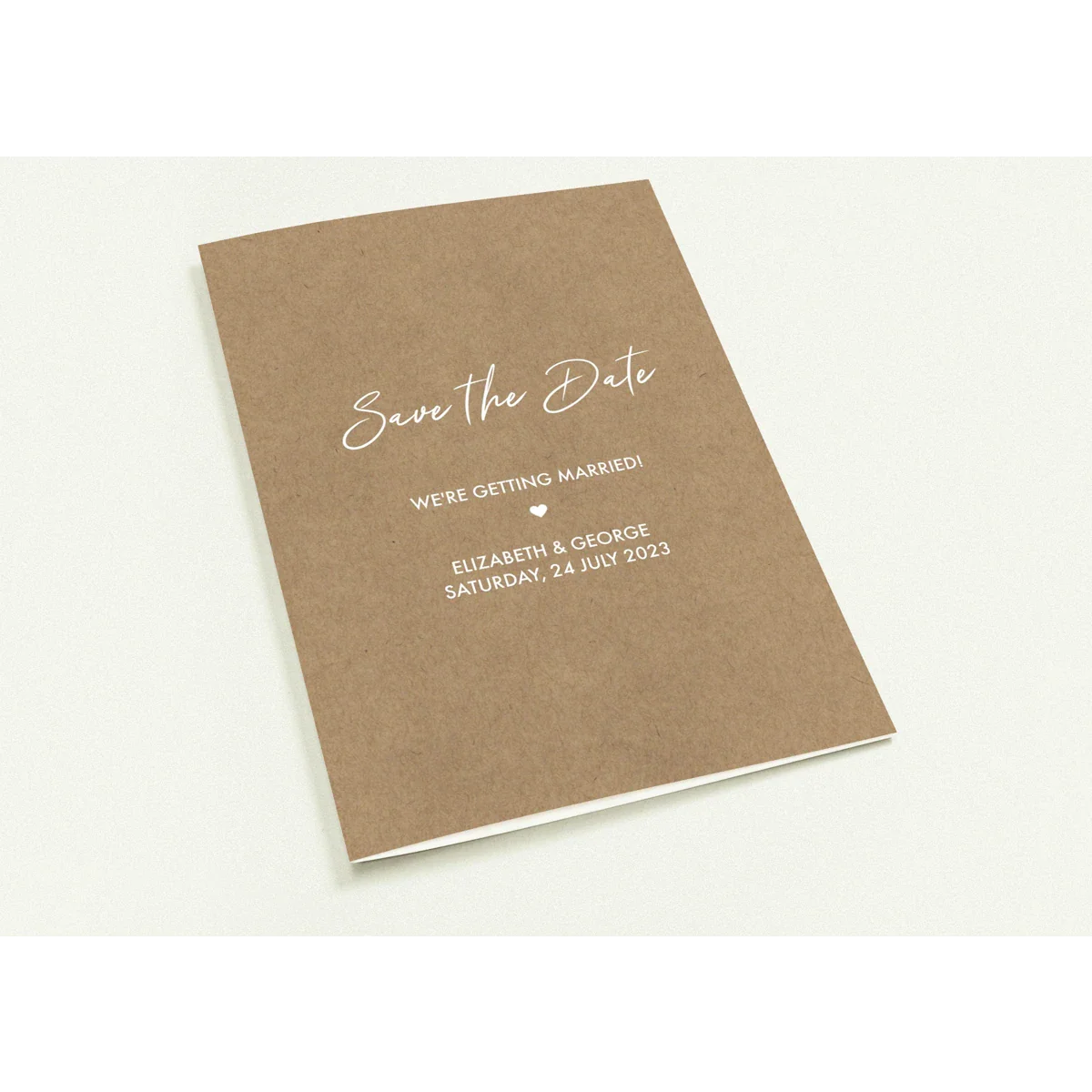 Kraft Echoes Save the Date