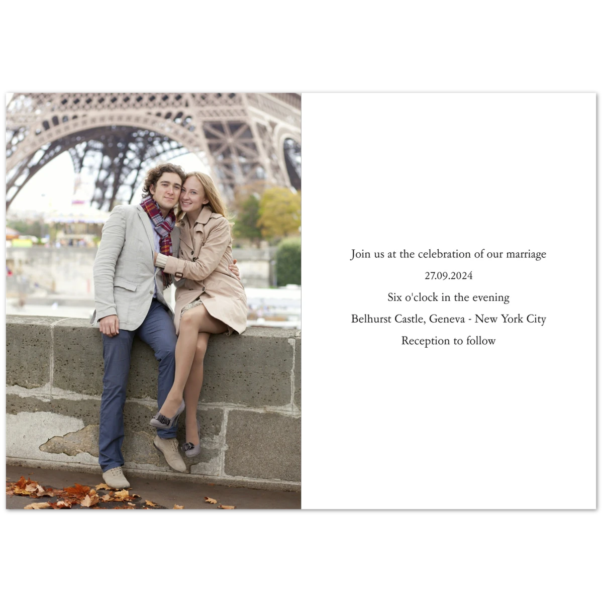 Blissful Blossom Invite