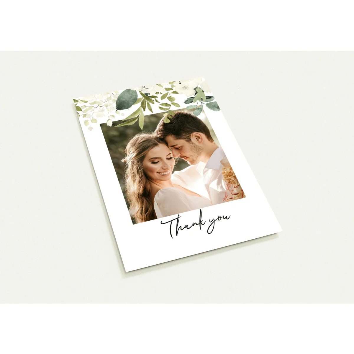 Watercolour Bloom Thank You Note