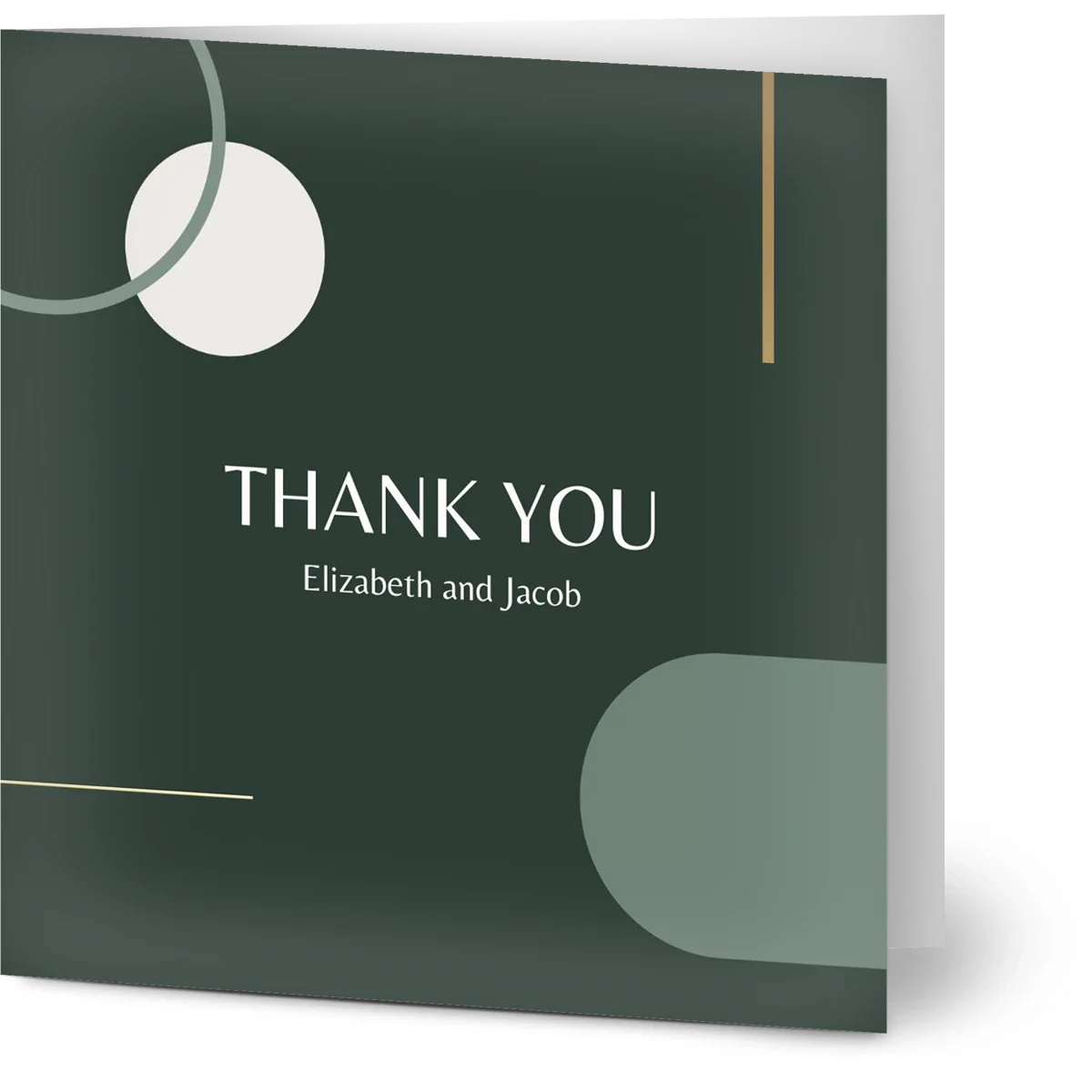 Nocturnal Thank You Card