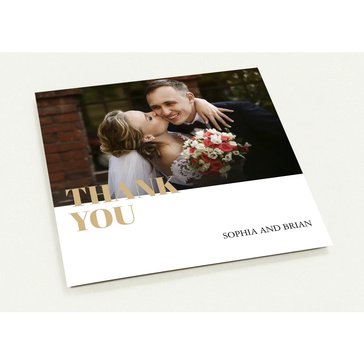 Blissful Blossom Thank You Card
