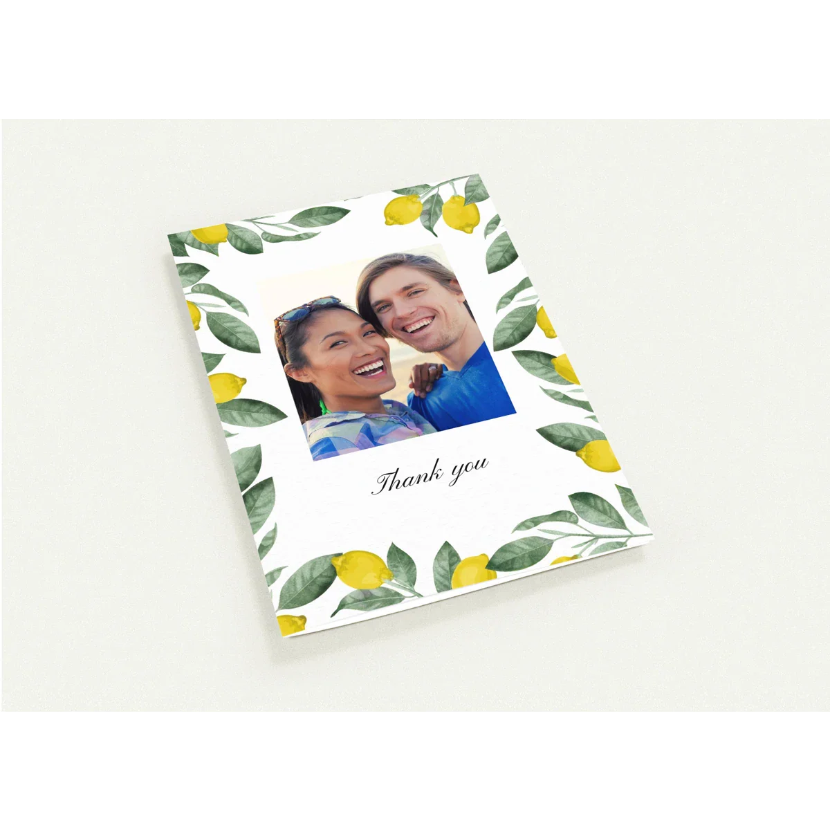 Citrus Thank You Card