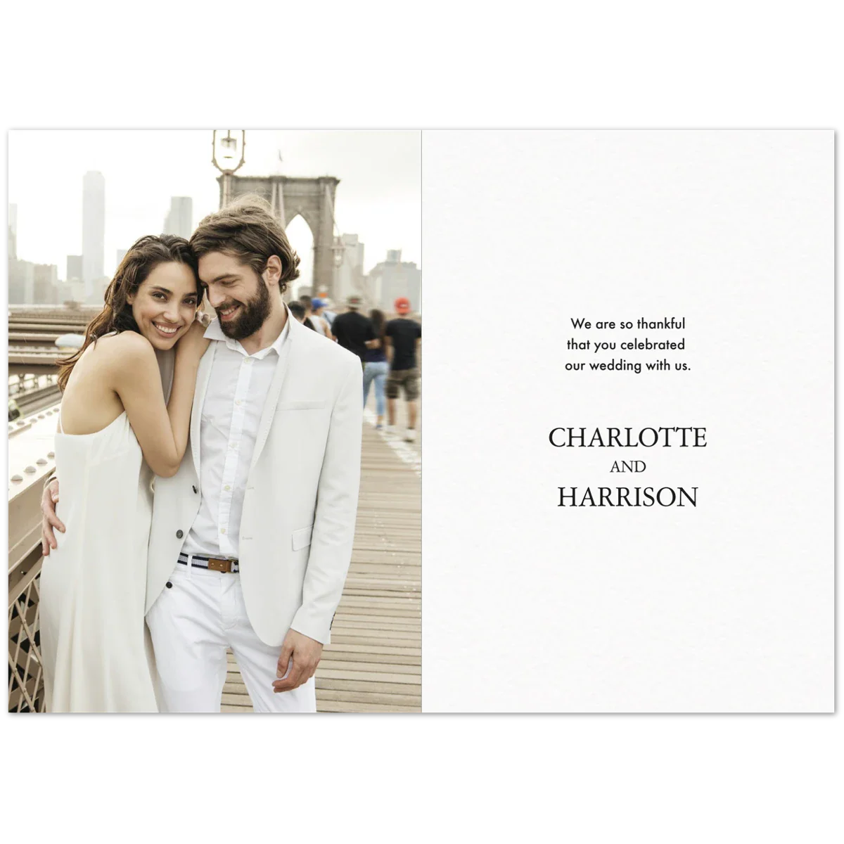 Metropolitan Thank You Card