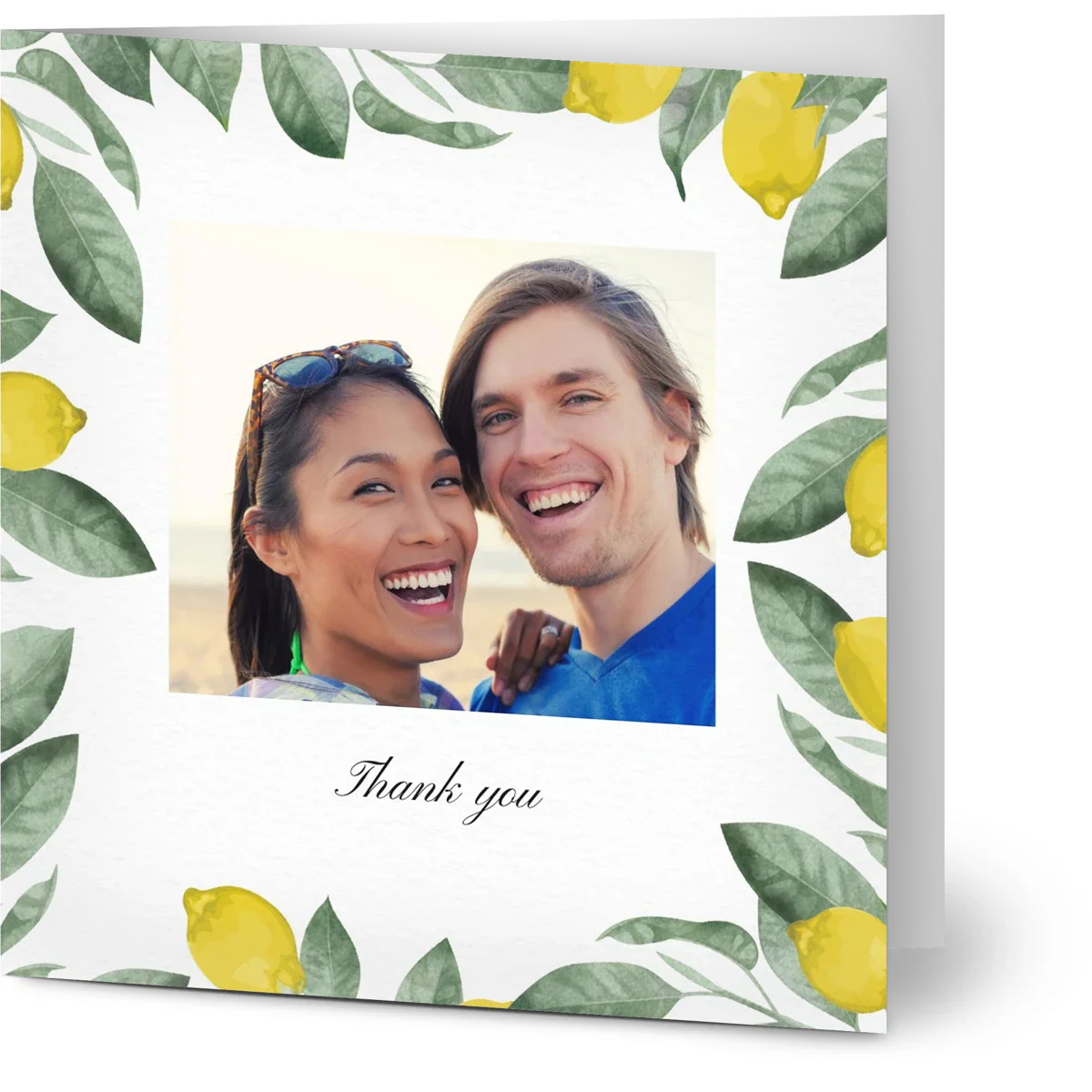 Citrus Thank You Card