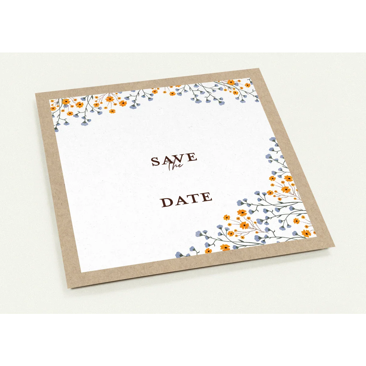 Rustic Blossom Save the Date