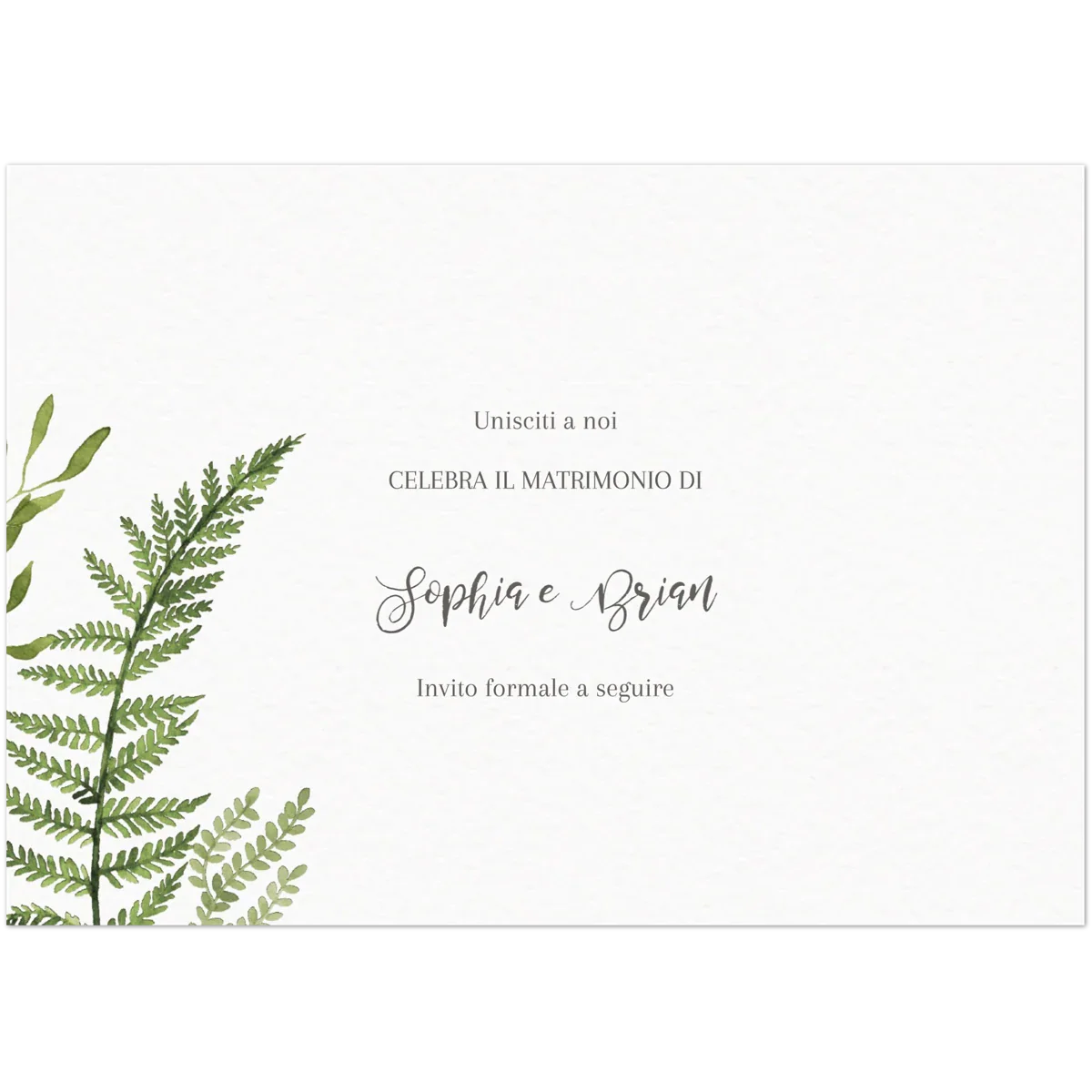 Fernwood Save the Date