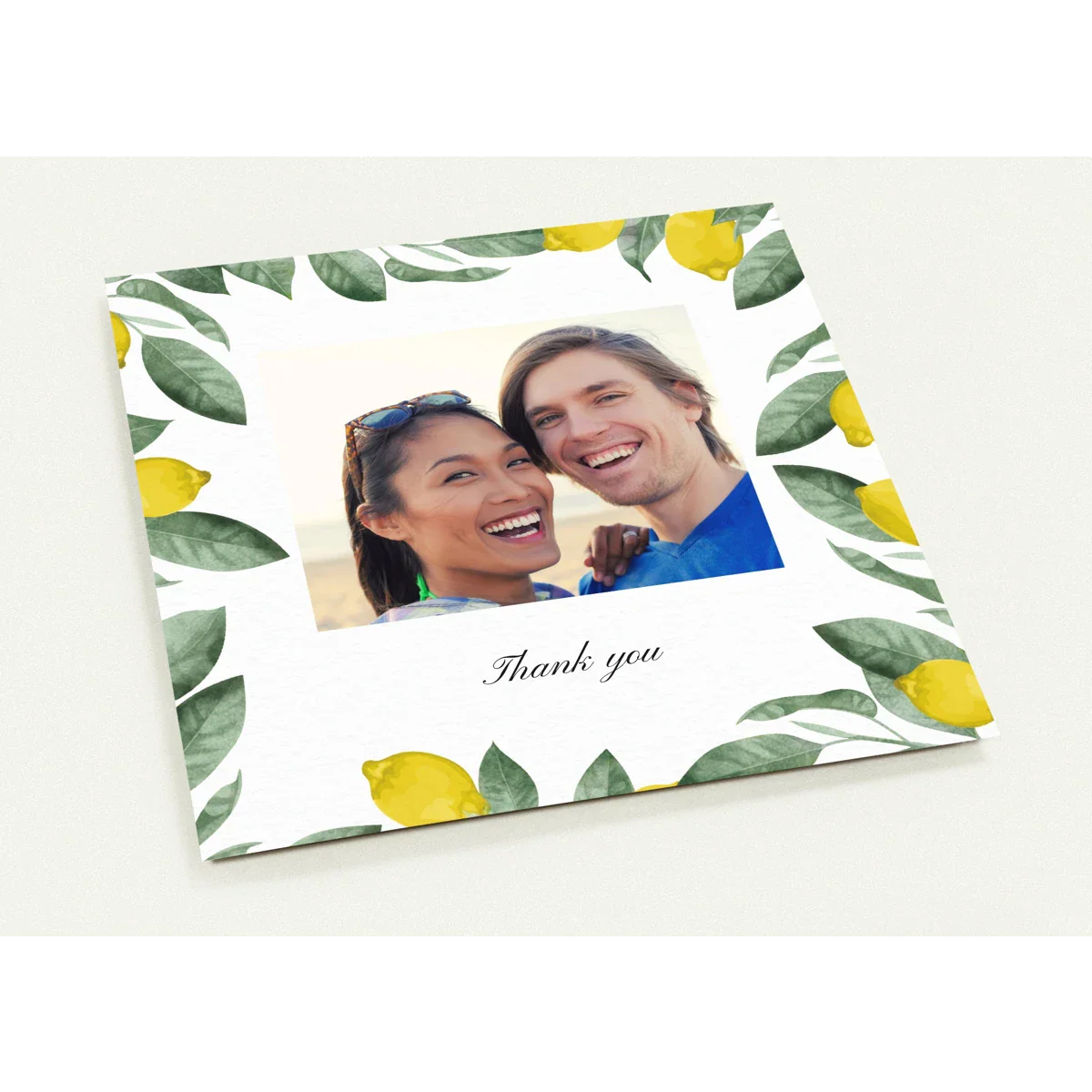 Citrus Thank You Card