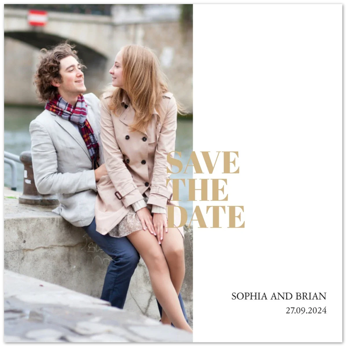 Blissful Blossom Save the Date