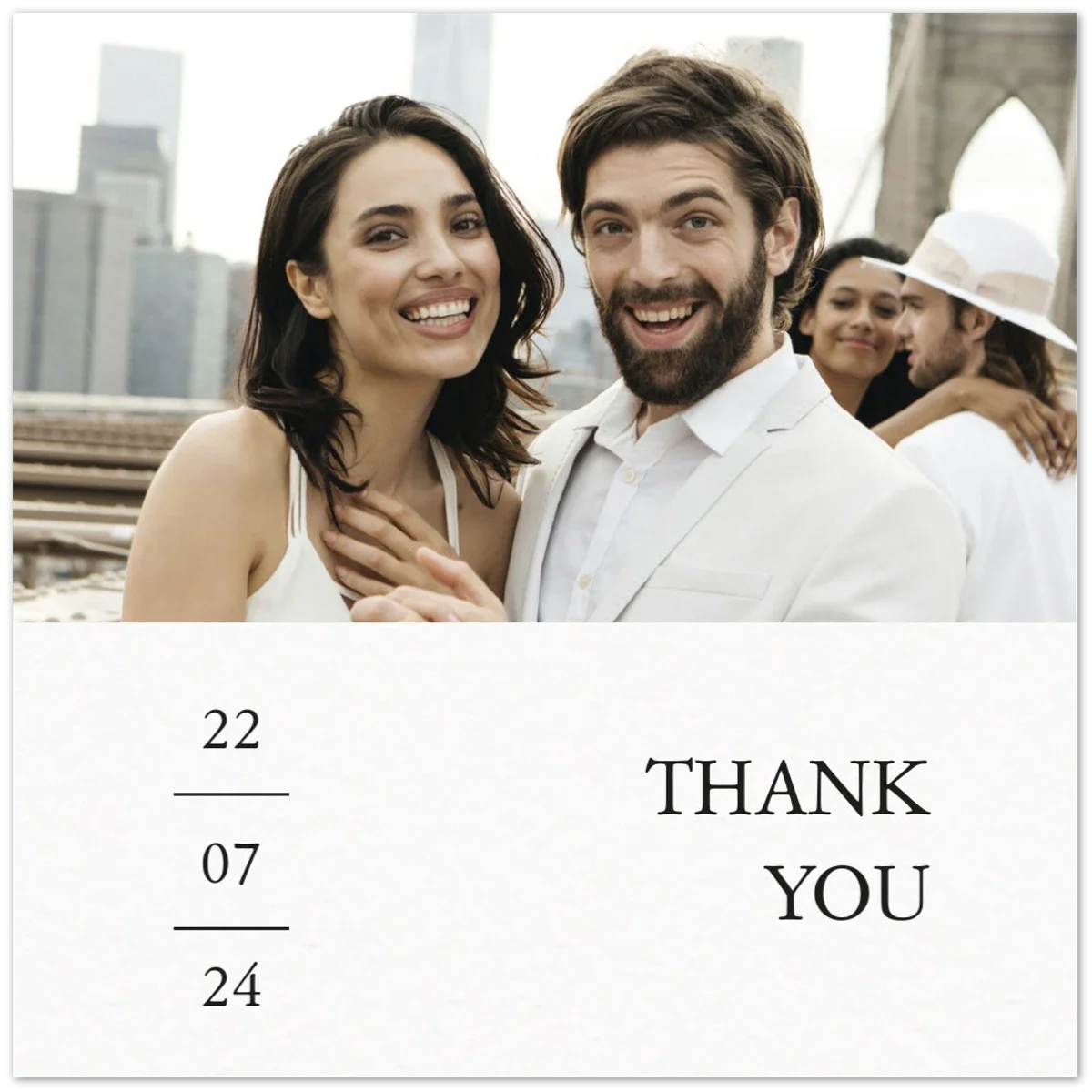 Metropolitan Thank You Card