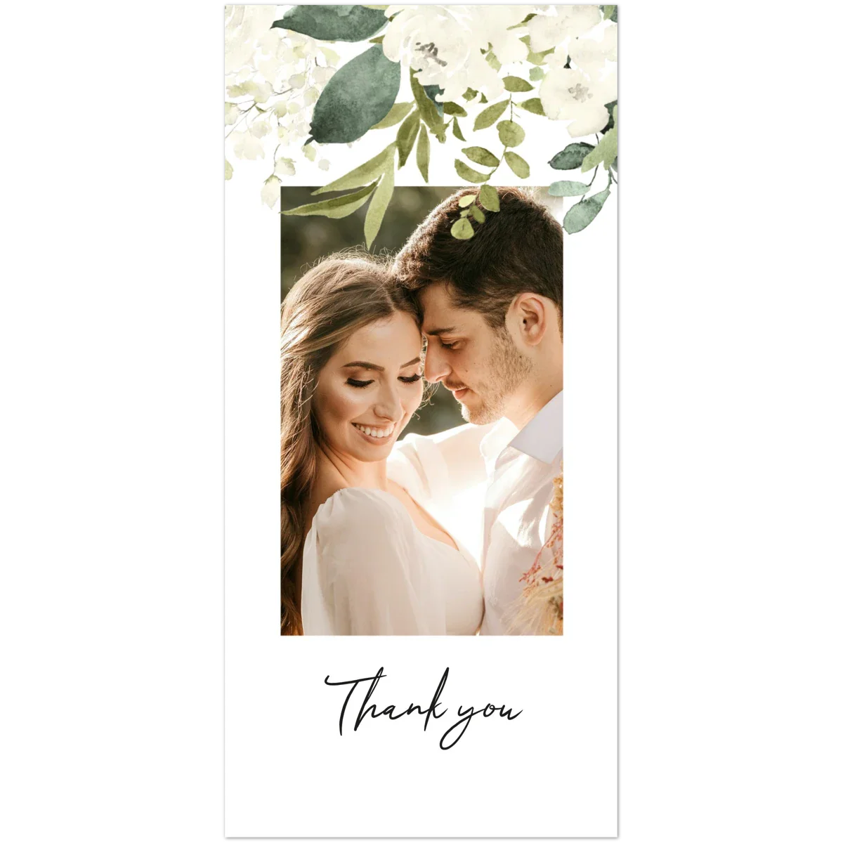 Watercolour Bloom Thank You Note