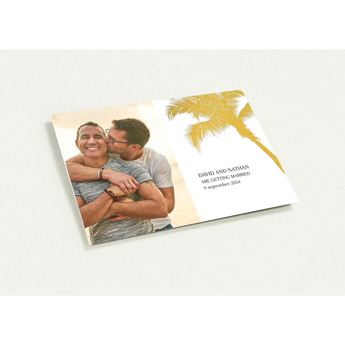 Palm Silhouette Invite