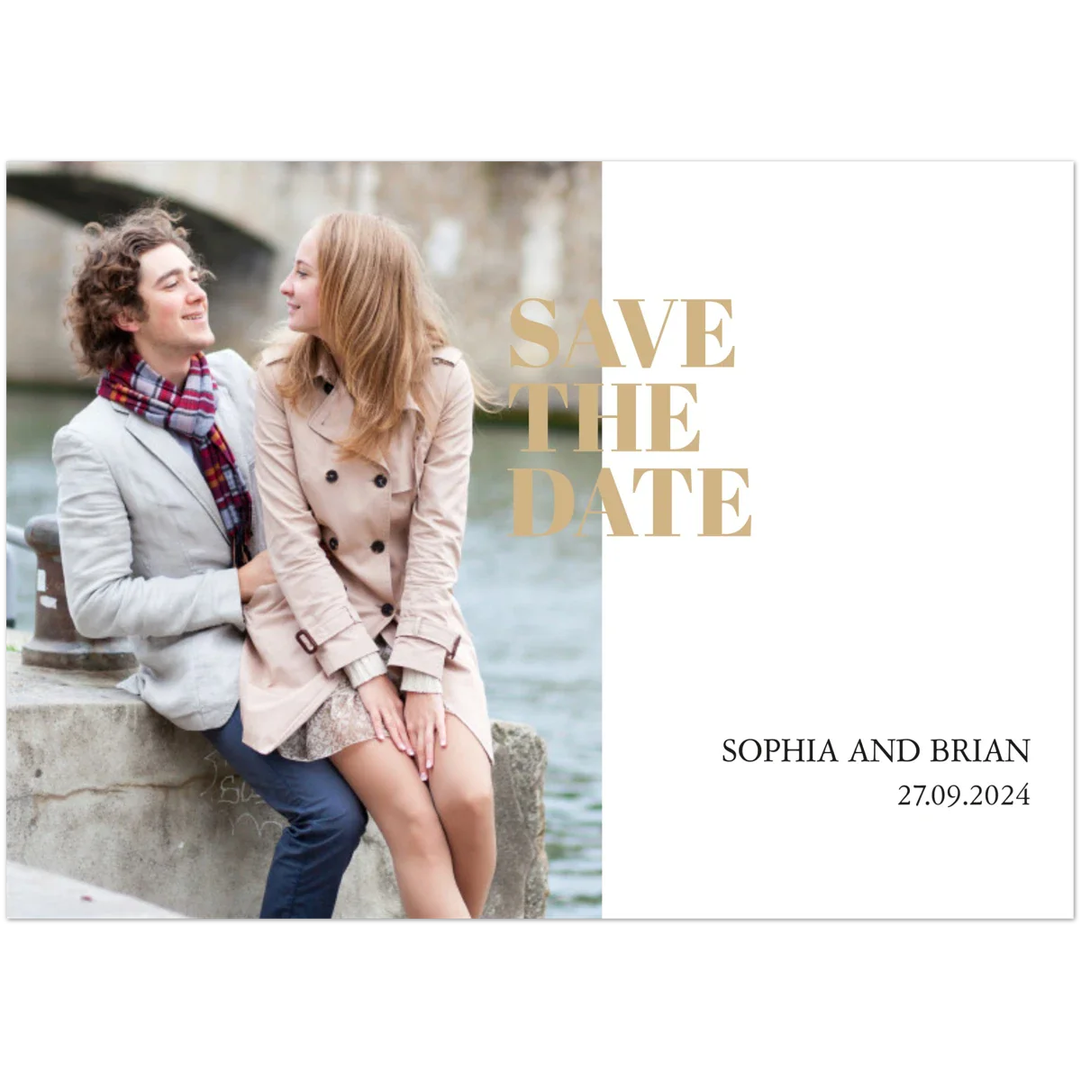 Blissful Blossom Save the Date