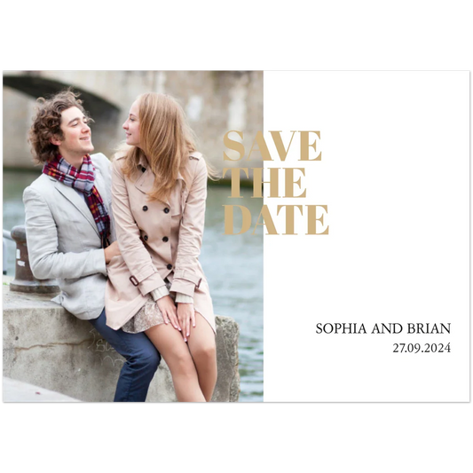 Blissful Blossom Save the Date