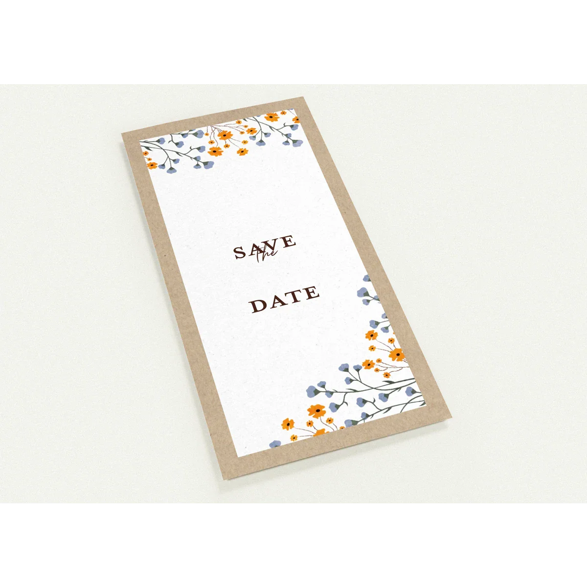 Rustic Blossom Save the Date