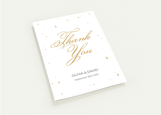 Celestial Thank You Cards
