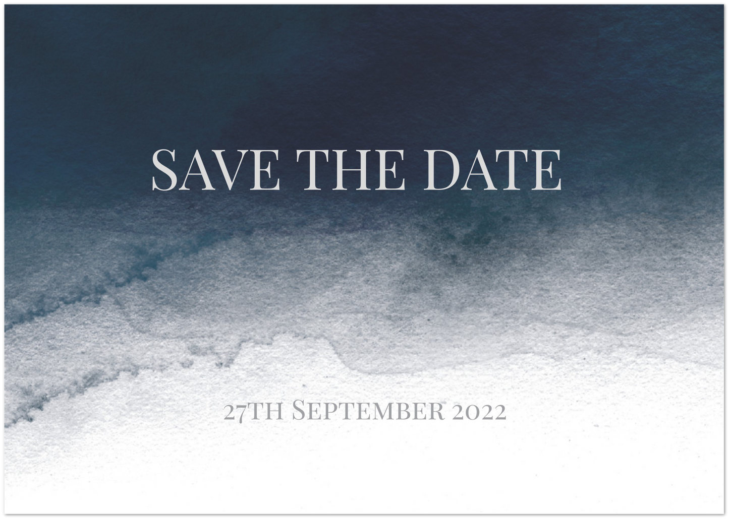 Navy Night Save the Date